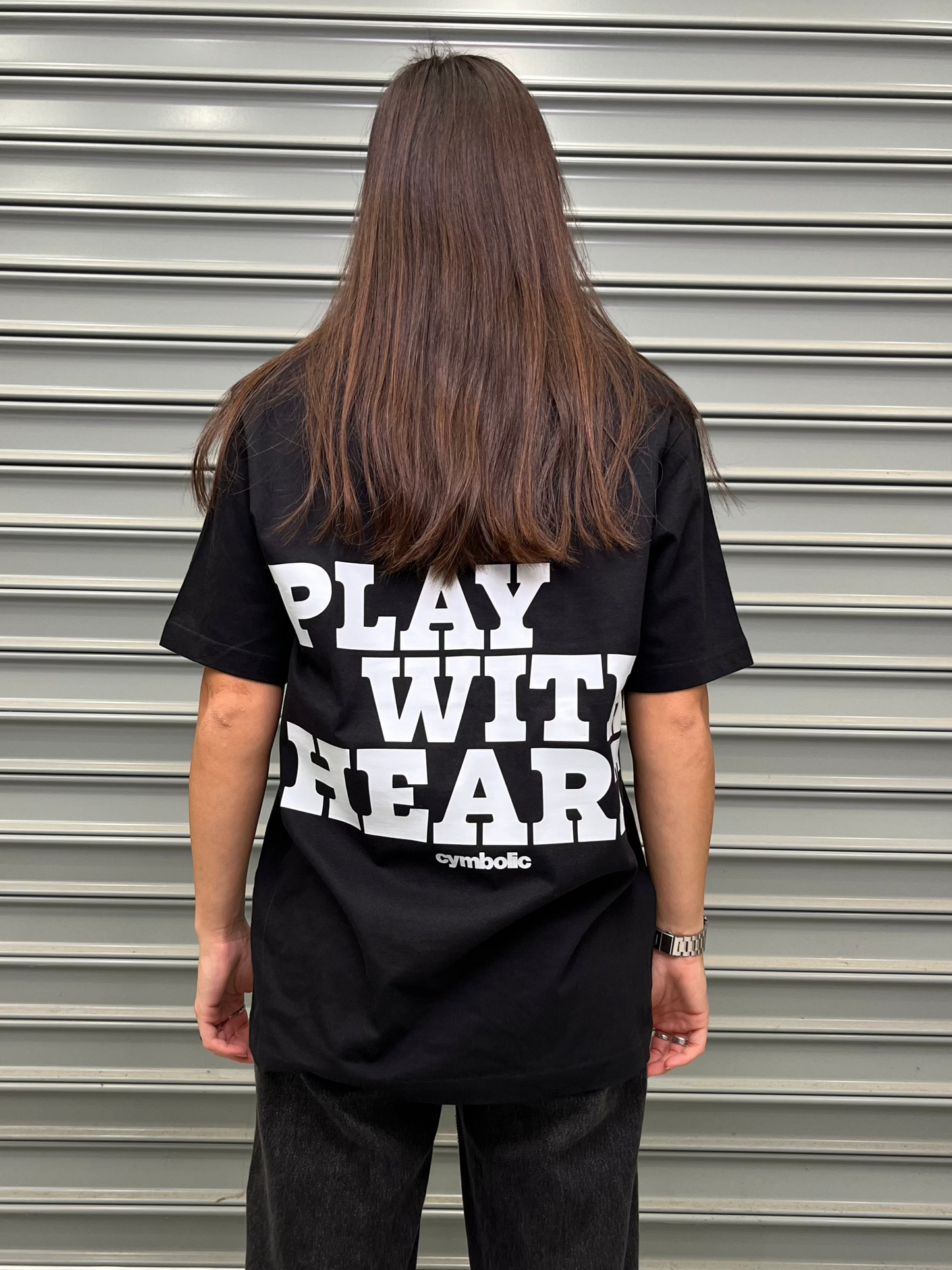 Red Cymbals T-Shirt Cymbolic - Play with Heart T-shirt Cymbolic - Play with Heart T-shirt
