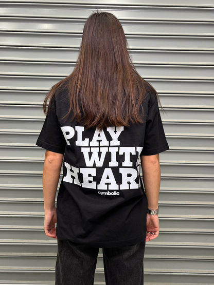Red Cymbals T-Shirt Cymbolic - Play with Heart T-shirt Cymbolic - Play with Heart T-shirt